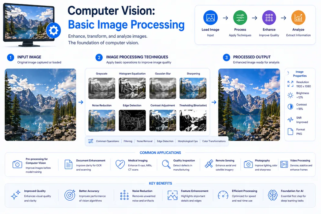 Cover for Computer Vision: Basic Image Processing